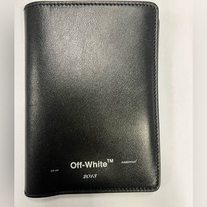 Off White passport holder